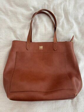 Top Zip Madewell Tote Bag with MM